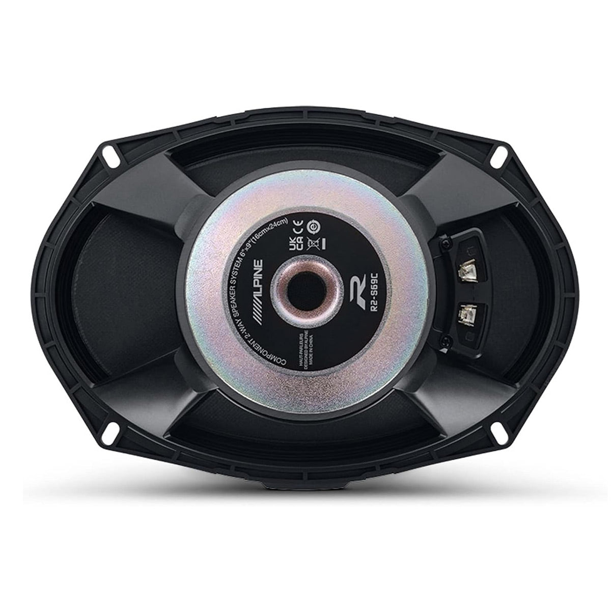 Alpine R2 S69C R Series 6x9 Inch High Performance Component Speaker Set - Premium Car Audio System for Clear Sound & Deep Bass | Perfect for Car Upgrades, Truck Stereo Systems & Home Audio Installations