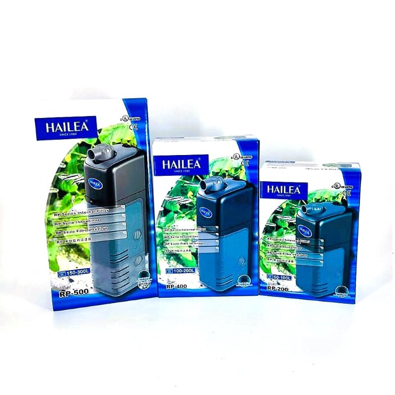 HAILEA RP Series Internal Aquarium Filter (RP200, RP400, RP500) - Powerful Water Filtration for Freshwater Fish Tanks, Turtle Tanks & Aquatic Habitats