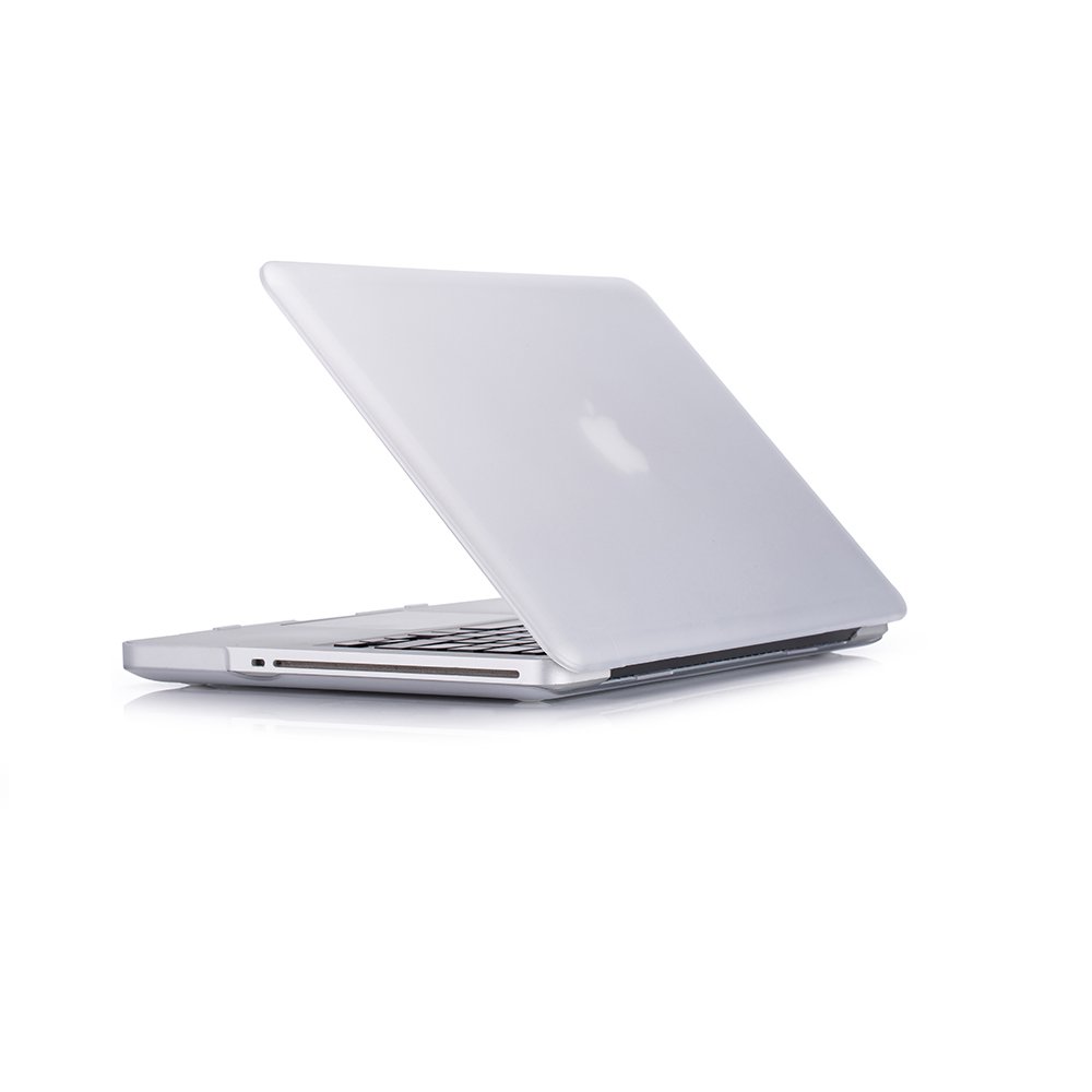 MacBook Pro 13 Case 2012-2008 Model A1278 | Matte Hard Plastic Shell Cover for 13.3-inch MacBook Pro with CD-ROM Drive - White | Perfect for Work, Travel & School Protection