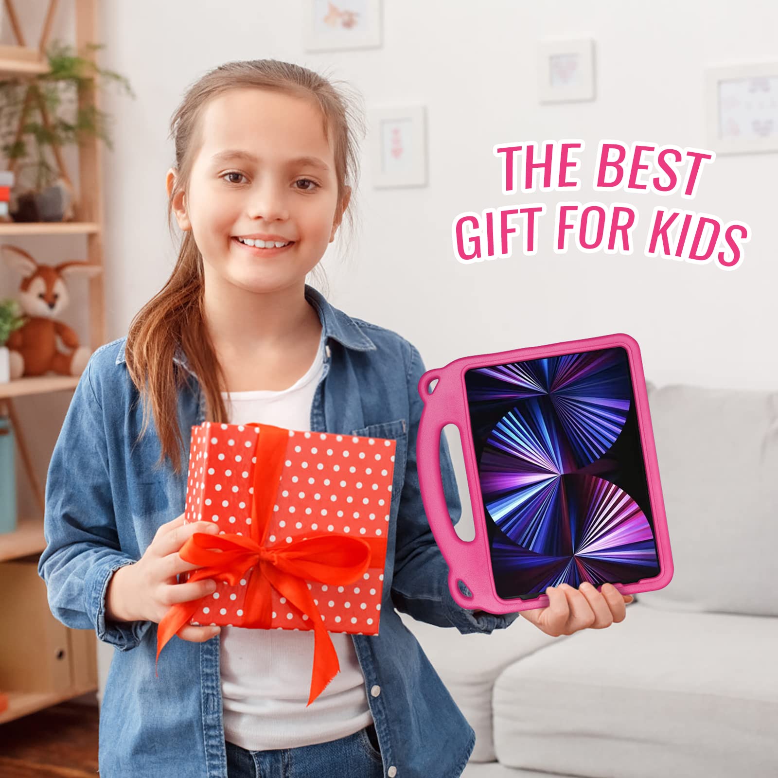 Shockproof Kids iPad Air 4/5 & iPad Pro 11 Case (2020-2022) - Durable 10.9