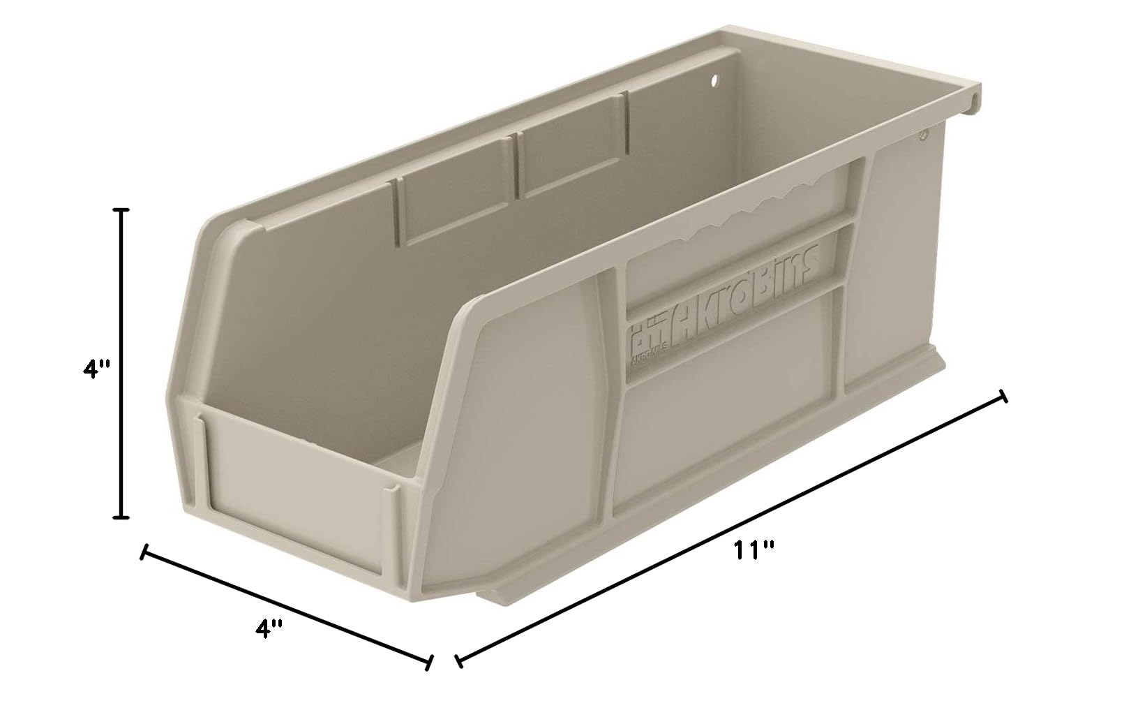 Best Akro-Mils Plastic Storage Bins & Wall Mount Panel Bundle (12-Pack) - Durable Stackable Organizer for Garage, Workshop & Home Organization