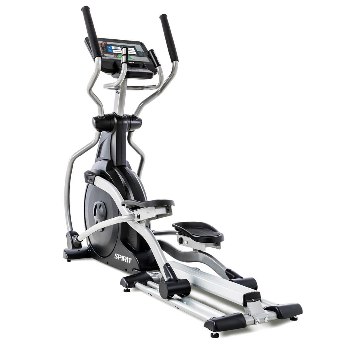 Spirit Fitness CE800ENT Elliptical Trainer - Low Impact Cardio Machine for Home Gym, Full Body Workout Equipment | Perfect for Small Spaces & Apartment Fitness