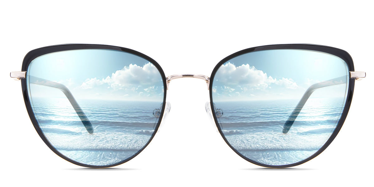 Trinity Women's Prescription Tinted Sunglasses - UV Protection, Polarized Lenses for Driving, Outdoor & Fashion Use