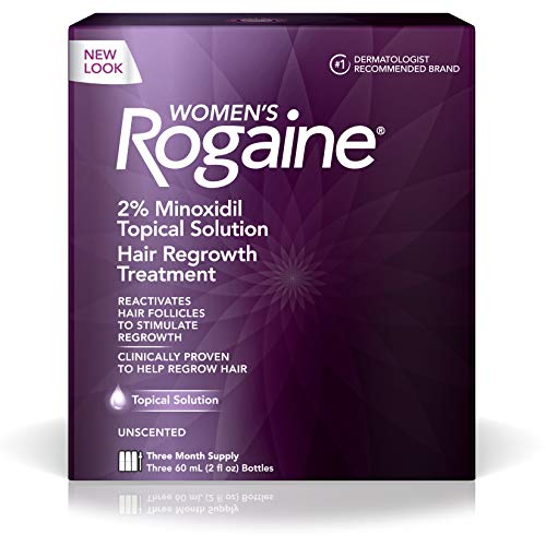 Rogaine Women's Hair Regrowth Treatment - 2 Oz Foam for Thinning Hair & Hair Loss - Clinically Proven Minoxidil Solution for Daily Use at Home