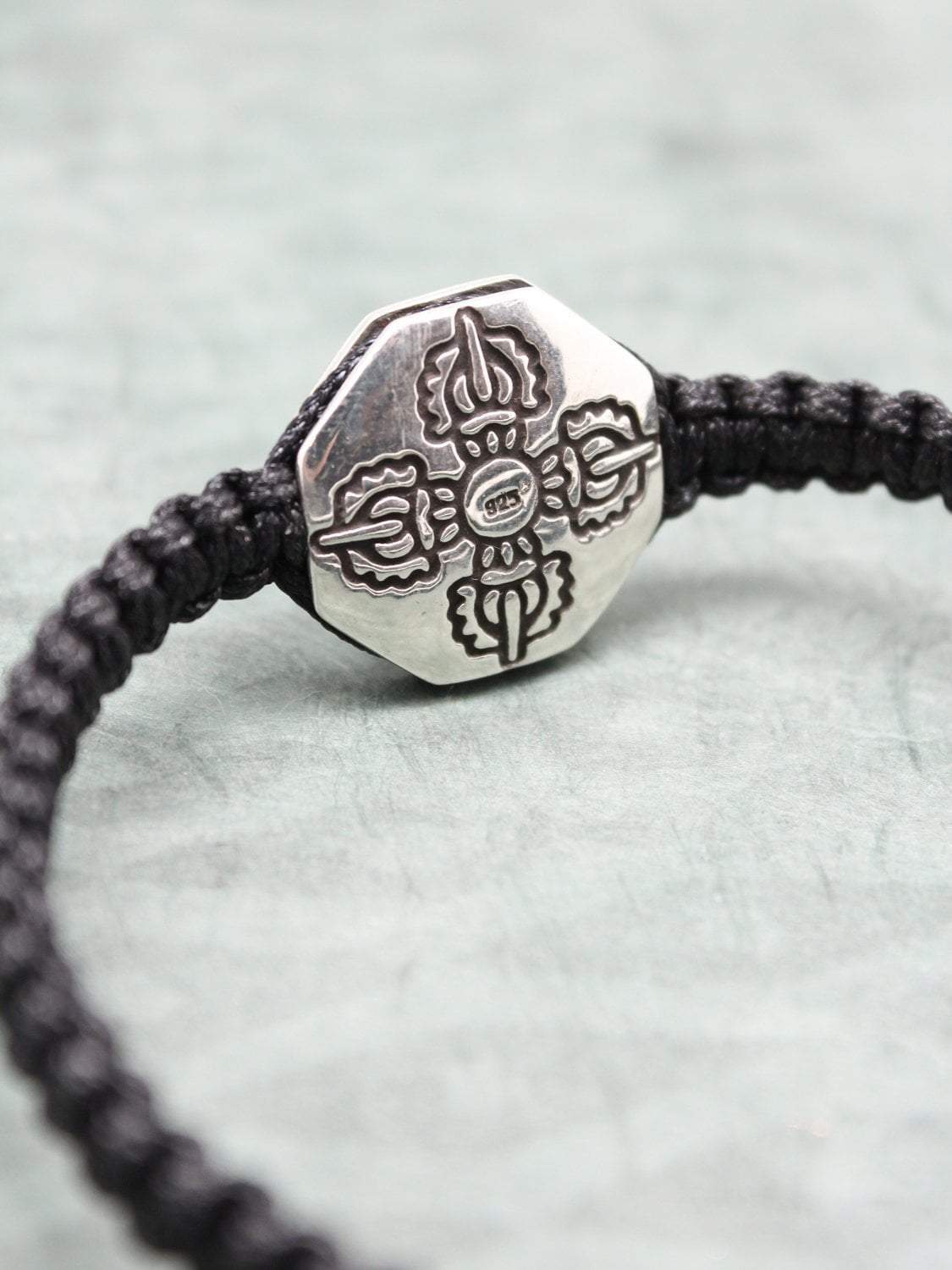 Hand Knotted Ganesh Wisdom Bracelet - Spiritual Yoga Meditation Beaded Bracelet for Women & Men - Perfect for Meditation, Yoga Practice & Positive Energy