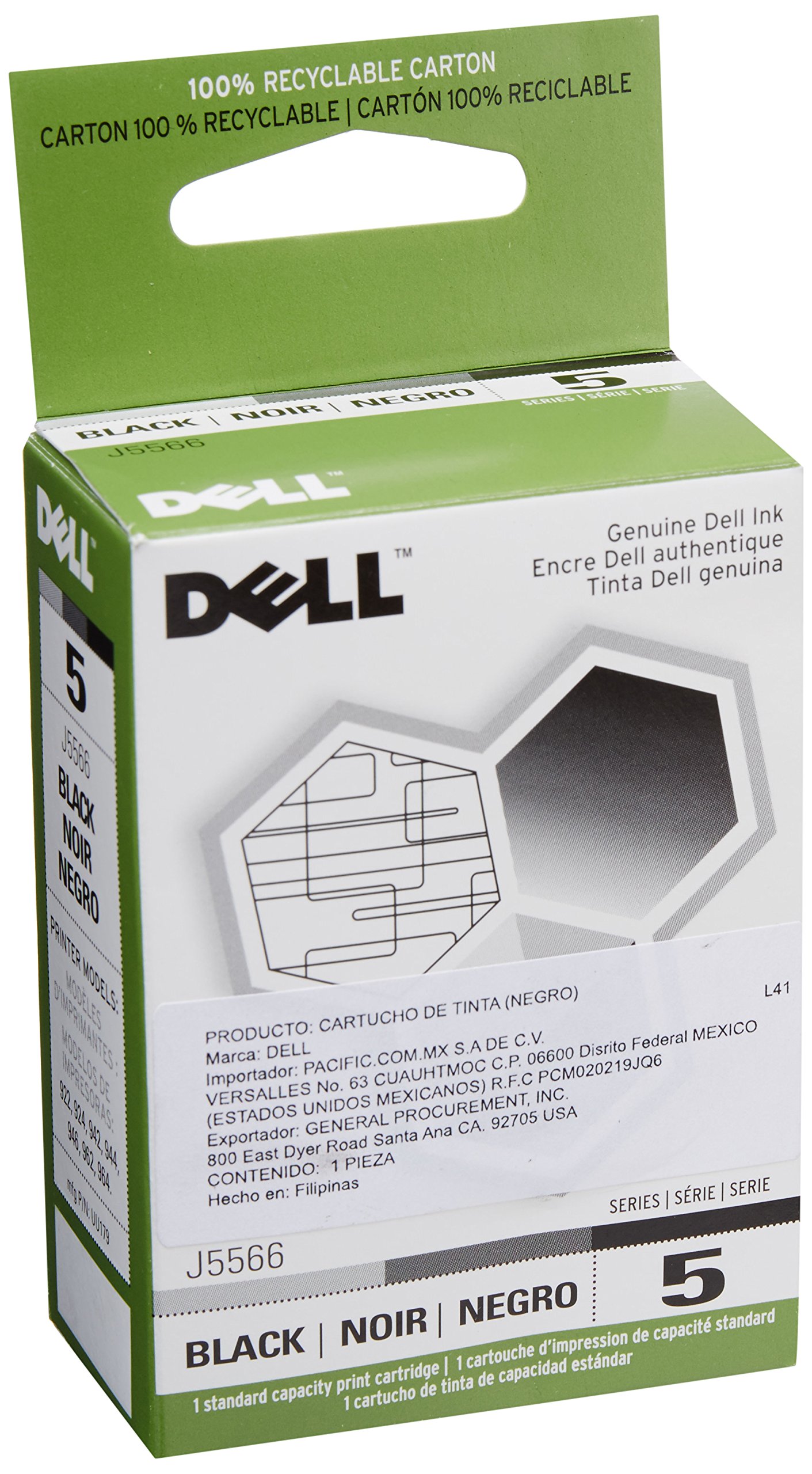 Dell J5566 Ink Cartridge - High-Quality Compatible Printer Ink for Dell Printers | Perfect for Home, Office & School Printing