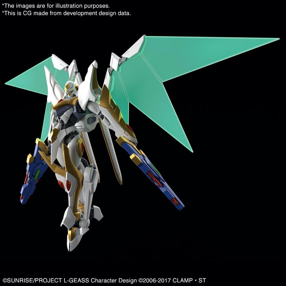 Bandai HG 1/35 Code Geass Z-01Z Lancelot Albion Plastic Model Kit - Anime Action Figure for Collectors & Hobbyists | Perfect for Display, Gifts & Cosplay Props