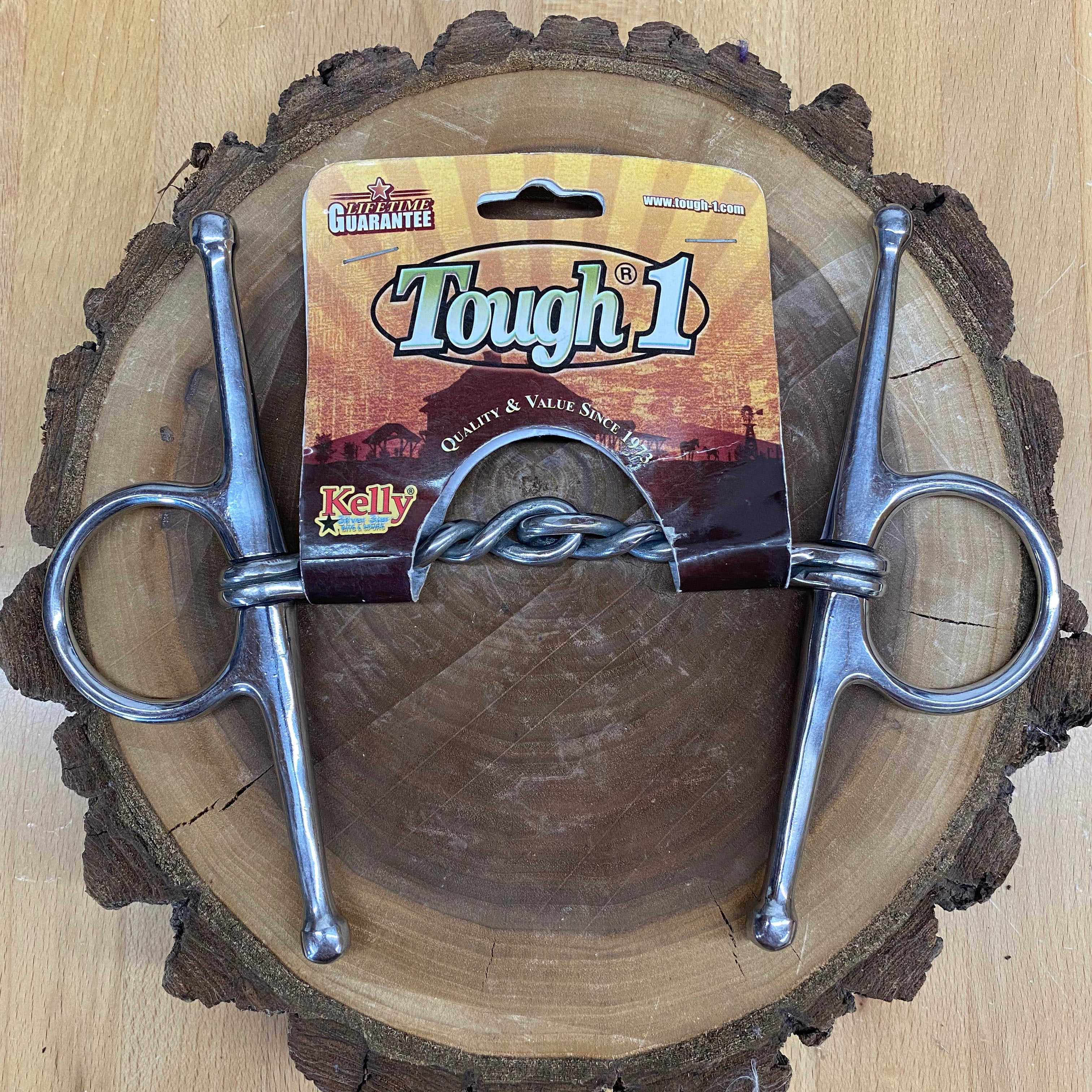 5 Inch Full Cheek Twist Snaffle Bit - Stainless Steel Horse Training Bit for English & Western Riding - Perfect for Dressage, Jumping & Trail Riding