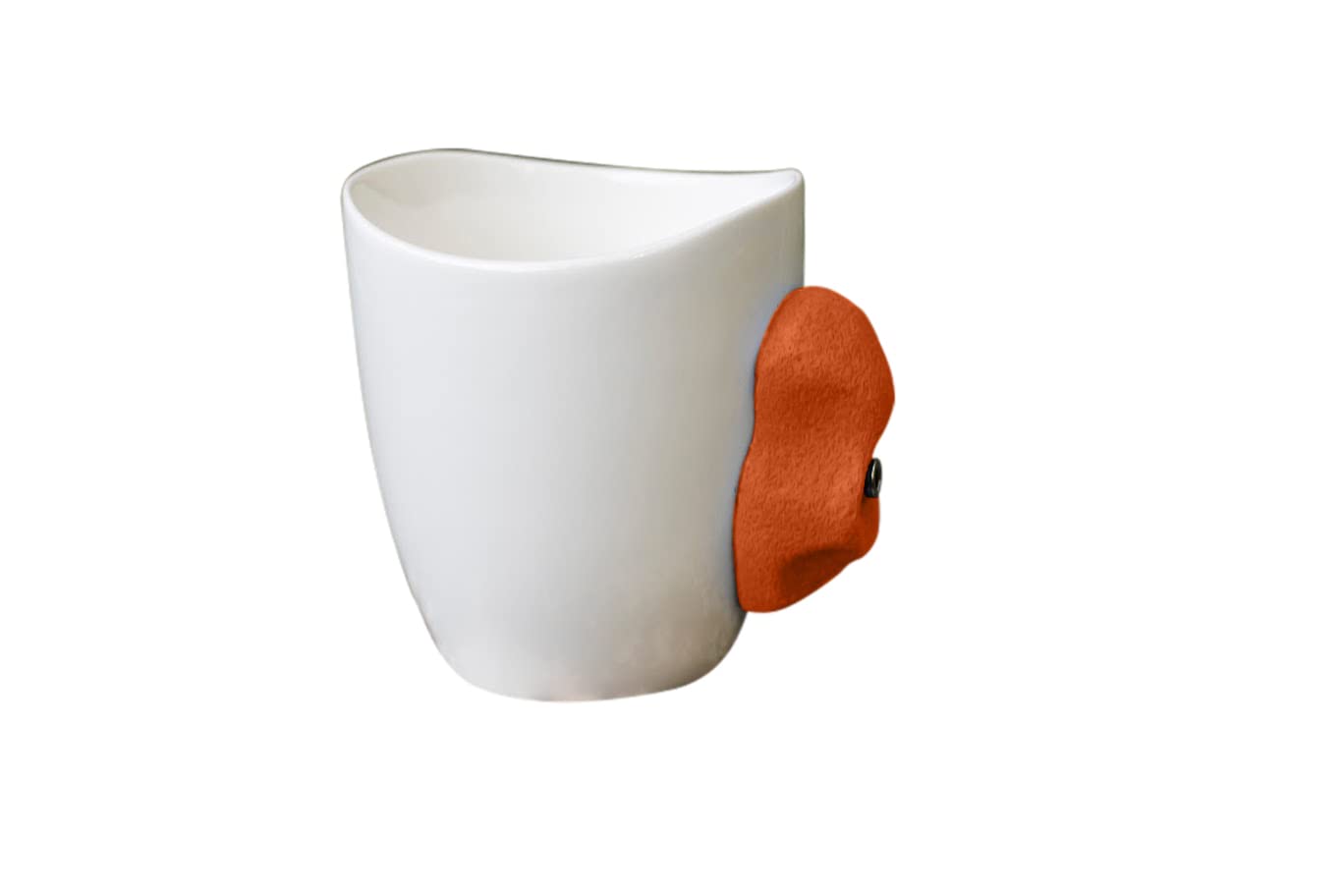 Premium Orange Rock Climbing Mug - Durable Ceramic Coffee Cup for Outdoor Enthusiasts - Perfect for Camping, Hiking & Adventure Travel Gifts