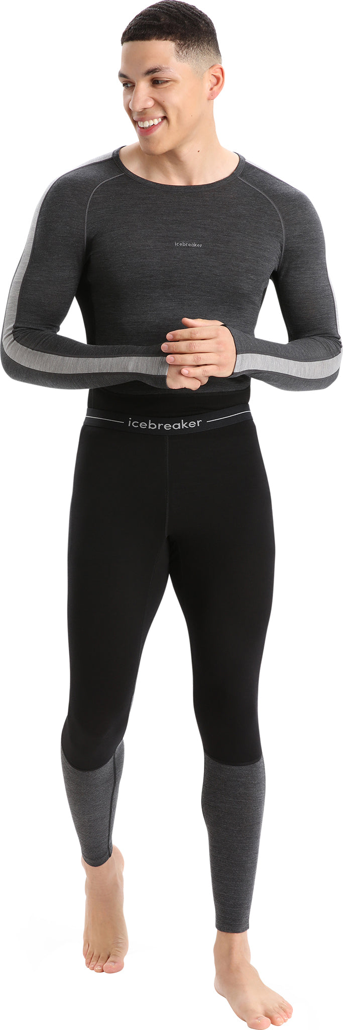 200 ZoneKnit Leggings for Men - High-Performance Compression Workout Leggings | Gym, Running & Training | Moisture-Wicking & Breathable