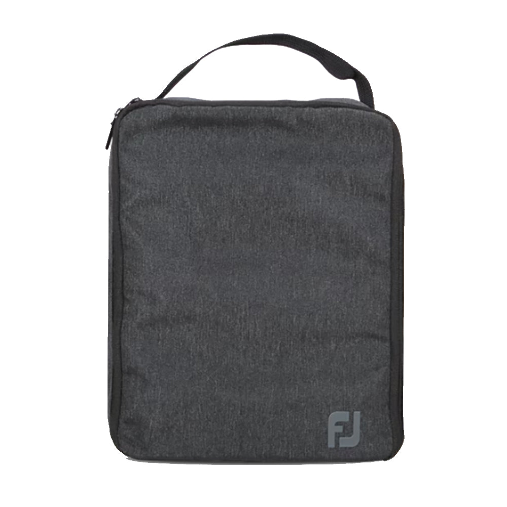 FootJoy Lightweight Nylon Golf Shoe Bag - Durable Water-Resistant Golf Club Storage for Men & Women - Perfect for Travel, Course & Club Protection