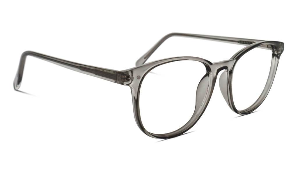 ScreenTime Billie Blue Light Blocking Computer Glasses with Anti-Reflective Coating - Pearl Grey Reading Glasses for Women & Men - Reduce Eye Strain for Work, Gaming & Digital Screen Use
