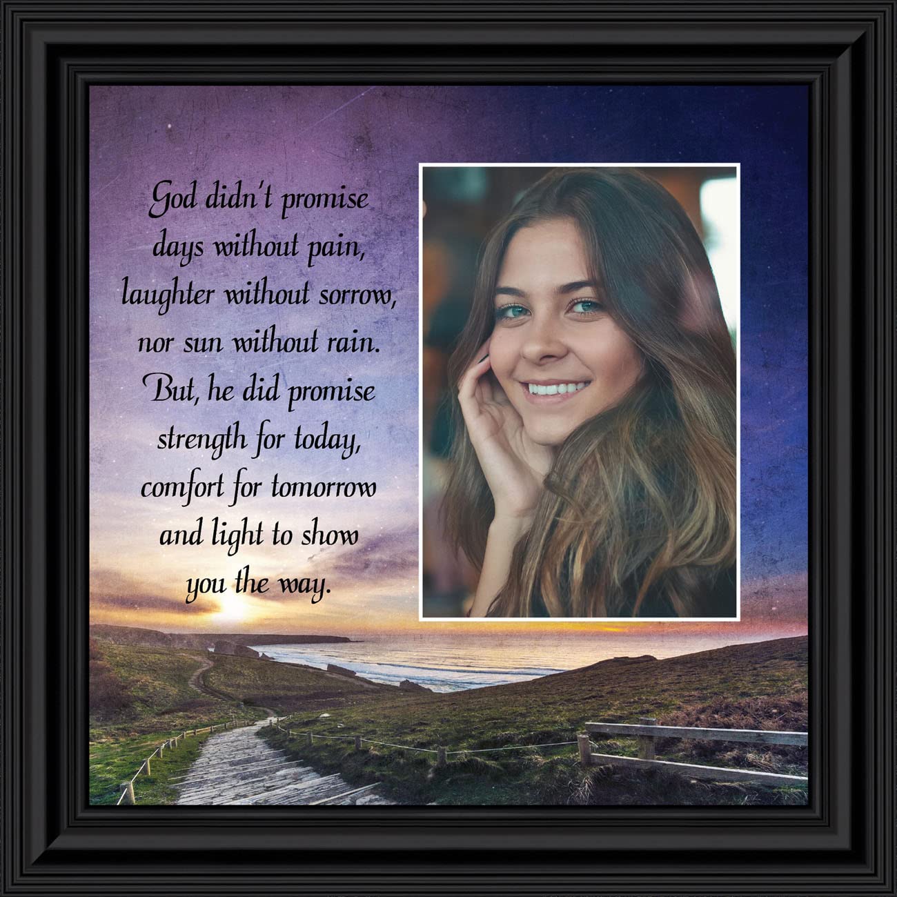 God's Promise Christian Wall Decor - Biblical Posters for Home & Church