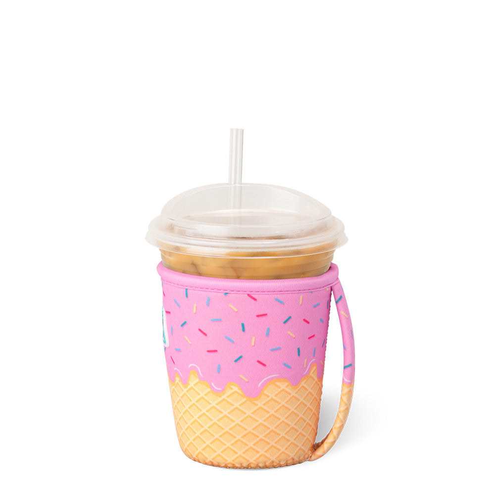 Small Iced Cup Coolie - Insulated Beverage Holder for Cold Drinks, Perfect for Parties, Beach Outings and Summer Gatherings
