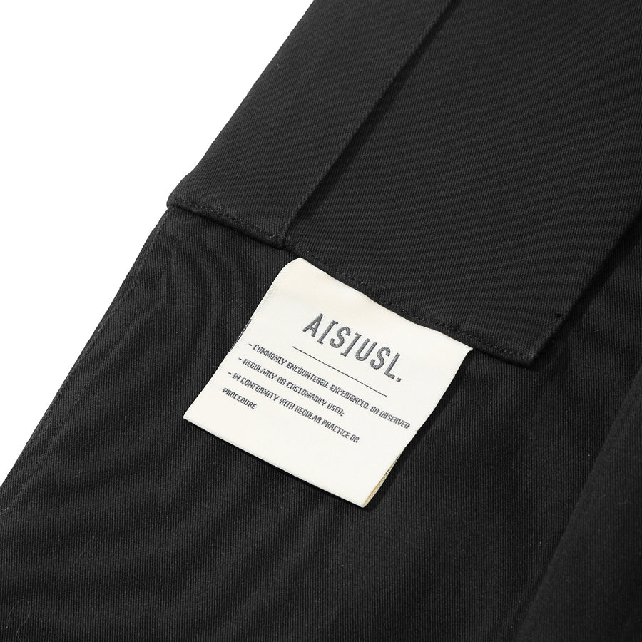 ASUSL Signature Cargo Balloon Skirt - Black | Women's High Waist A-Line Skirt with Pockets | Perfect for Casual Outfits, Streetwear & Everyday Wear