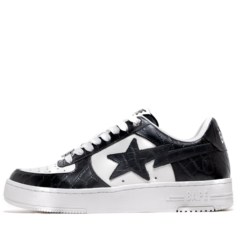 Bape Sta #3 Black Sneakers - Men's Casual Shoes by A Bathing Ape | Streetwear Fashion for Urban Style & Everyday Wear