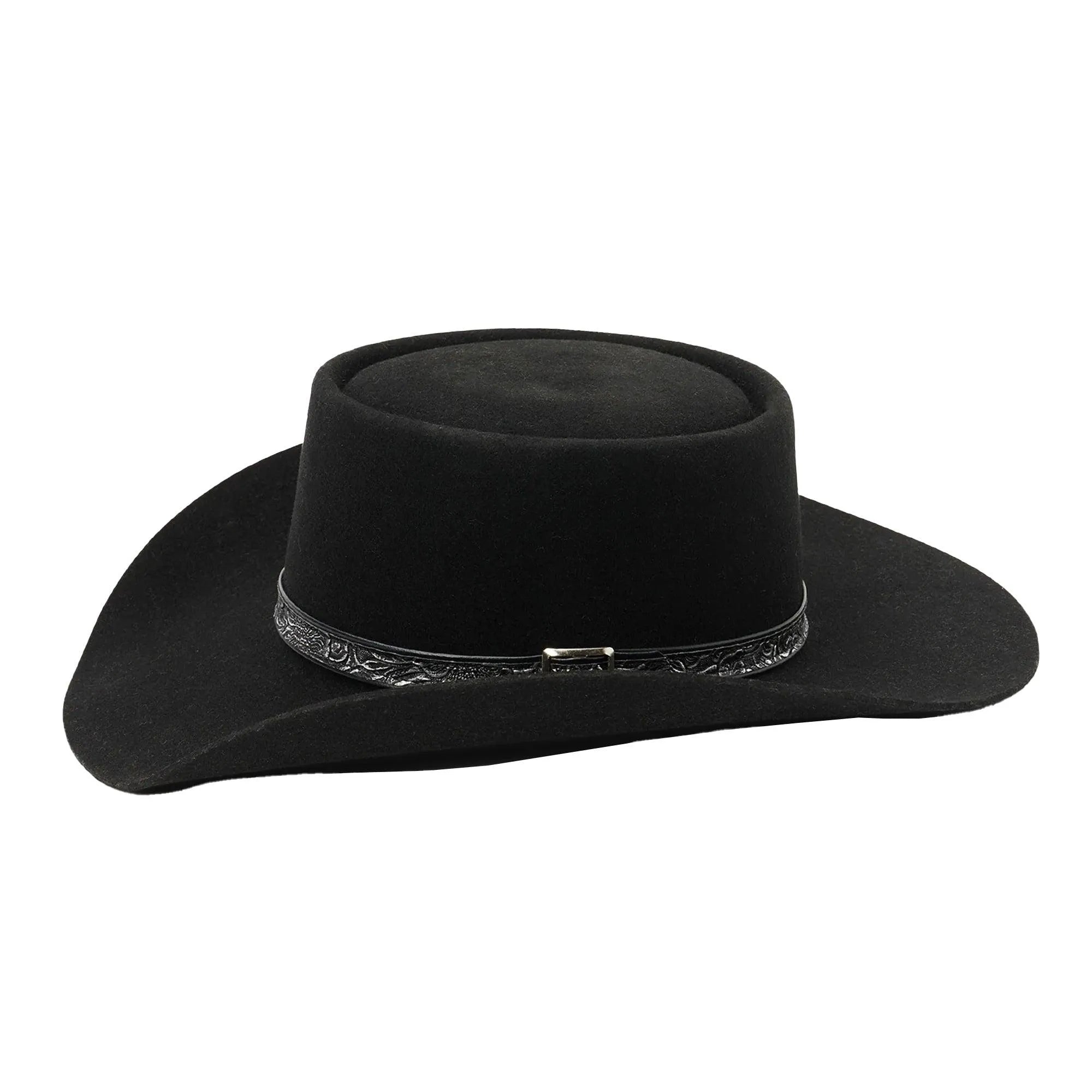 Stetson Revenger 4X Buffalo Wool Felt Cowboy Hat for Men - Western Rancher Style for Outdoor Rodeo & Country Fashion