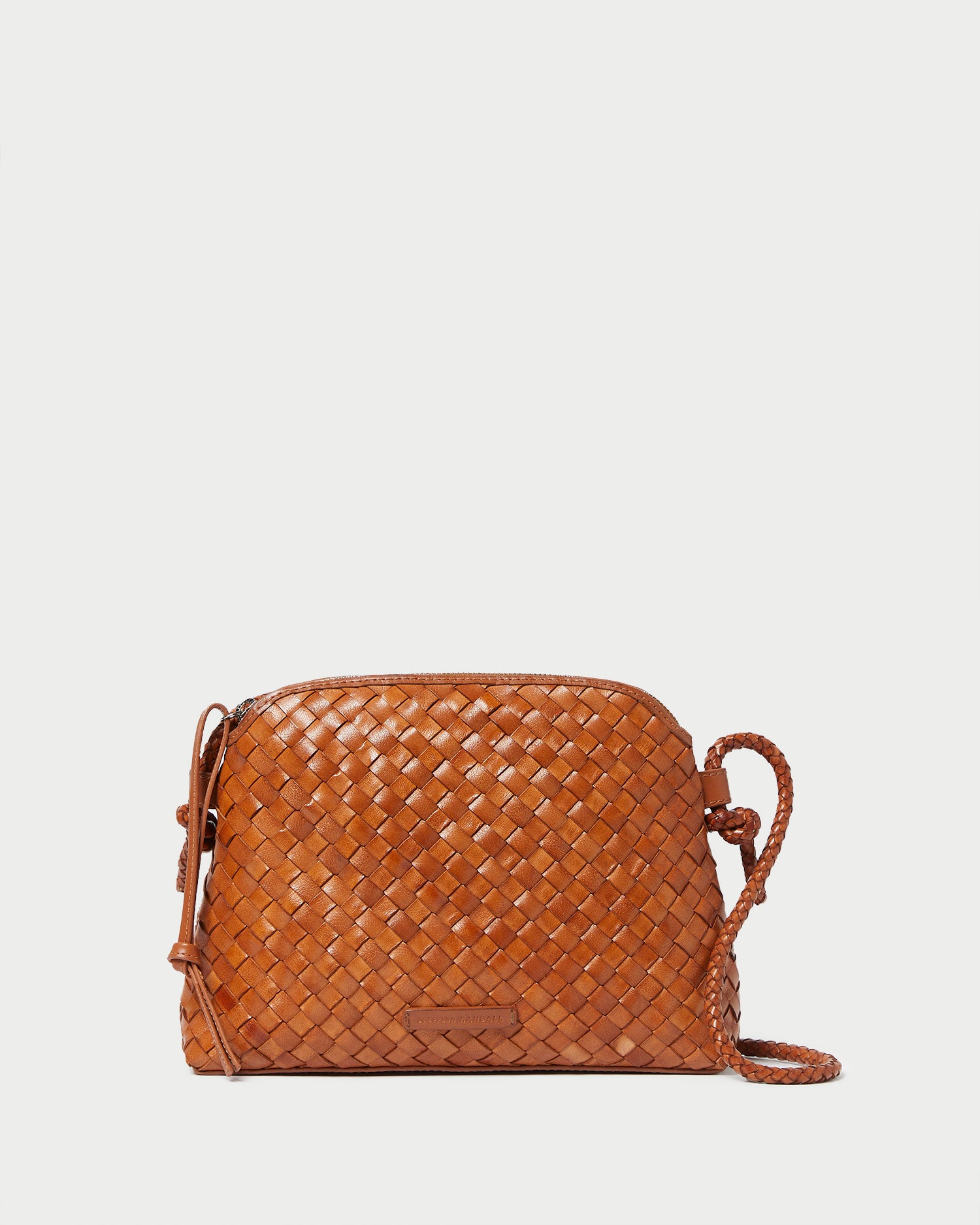 Mallory Timber Brown Woven Crossbody Bag for Women - Stylish Leather Shoulder Purse with Adjustable Strap, Perfect for Daily Use, Travel & Shopping