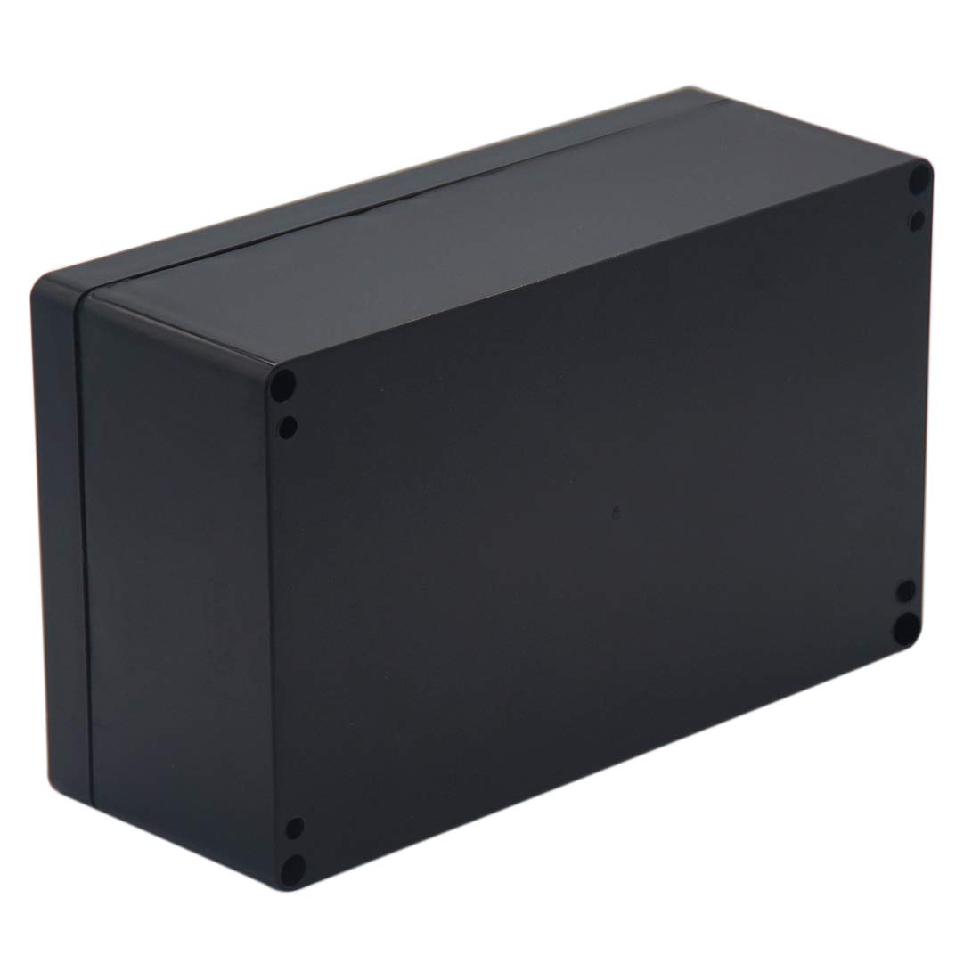 Waterproof Electrical Junction Box - RACULETY 7.87x4.72x2.95 Inch Black Project Enclosure Case for Outdoor/Indoor Wiring, Solar Panels & DIY Electrical Projects