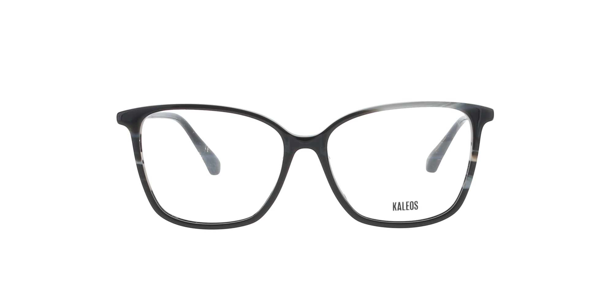 Black and Beige Butterfly Kaleos Frame - Stylish Eyeglasses for Women & Men, Lightweight & Durable, Perfect for Reading, Driving, and Fashion Accessories