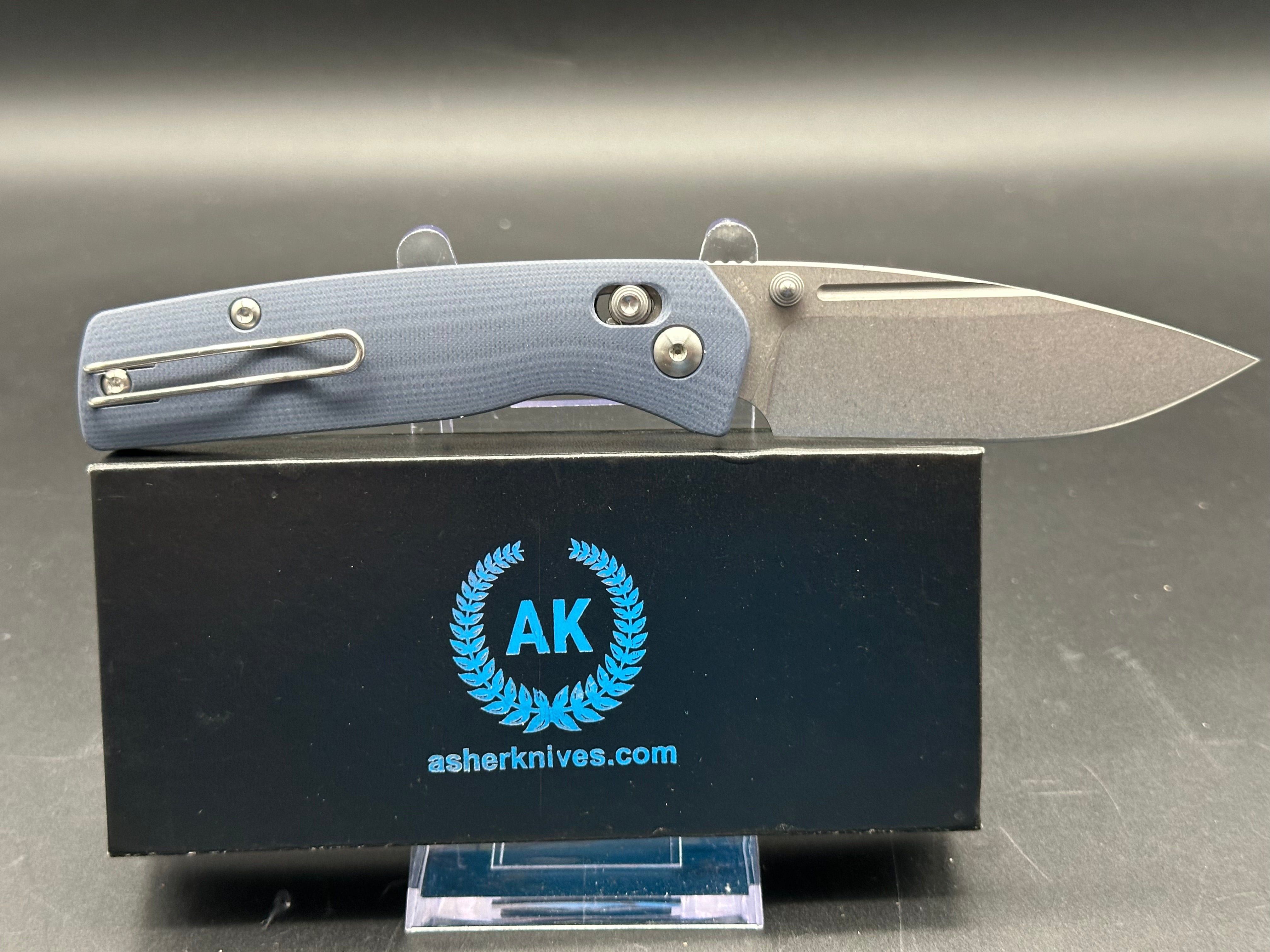 Asher Spiro Crossbar Folding Knife - 3.2