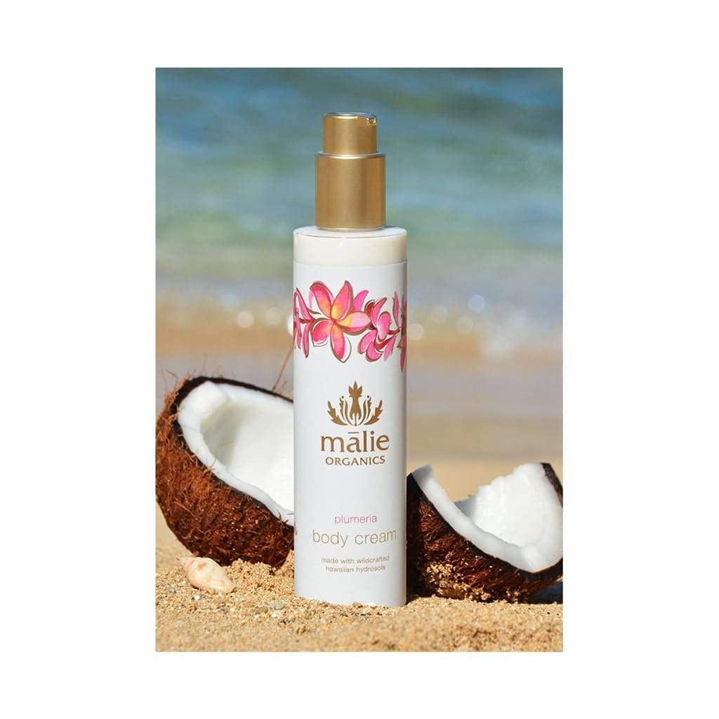 Malie Organics Body Cream - Ultra Hydrating & Nourishing Moisturizer for Dry Skin | Made with Natural Ingredients | Perfect for Daily Use & Post-Shower Hydration