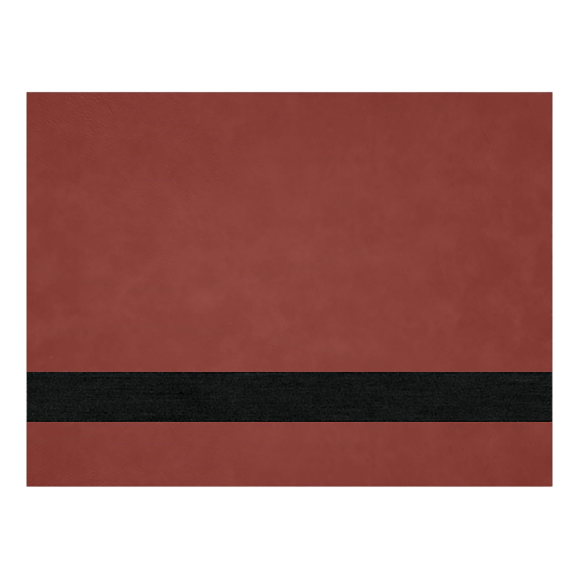 Laserable Leather Sheets & Leatherette 12x24 Inch - Rose/Black Laser Engraving Supplies for Glowforge, Cricut & DIY Craft Projects