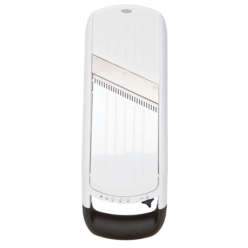 OXO Good Grips Simple Mandoline Slicer - Adjustable Kitchen Slicer for Vegetables, Fruits & Cheese - Perfect for Salads, Meal Prep & Healthy Snacks