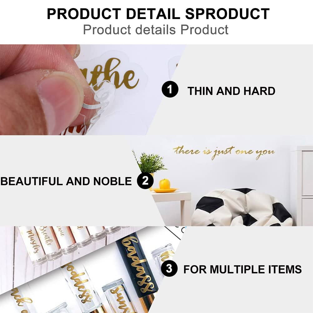 6 Sheets Waterproof Essential Oil Bottle Labels - DIY Letter Stickers for Roller Bottles, Perfumes & Envelopes - Perfect for Aromatherapy, Gift Wrapping & Handmade Crafts