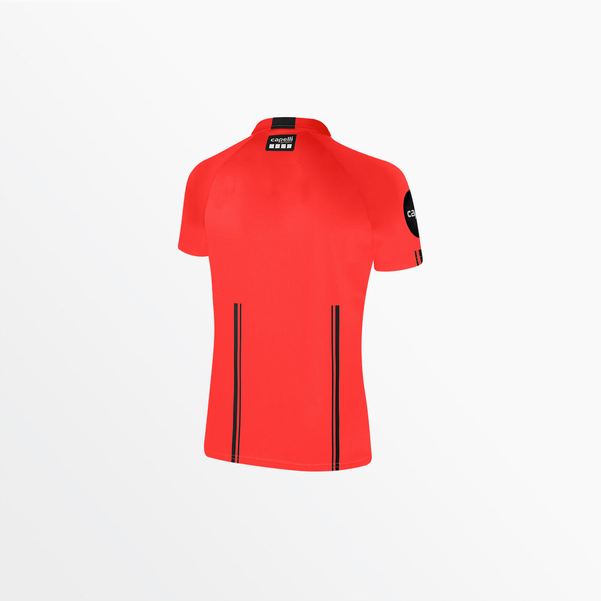 Women's Official Referee V-Neck Short Sleeve Jersey - Comfortable Sports Shirt for Soccer, Basketball & Volleyball Games, Training & Outdoor Activities