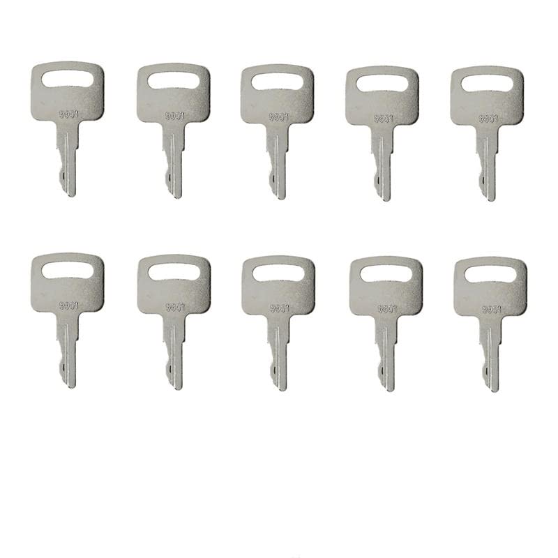 JLG 9901 Replacement Key for Electric Scissor Lifts - Compatible with 10 Models - Perfect for Warehouse, Construction & Maintenance Use