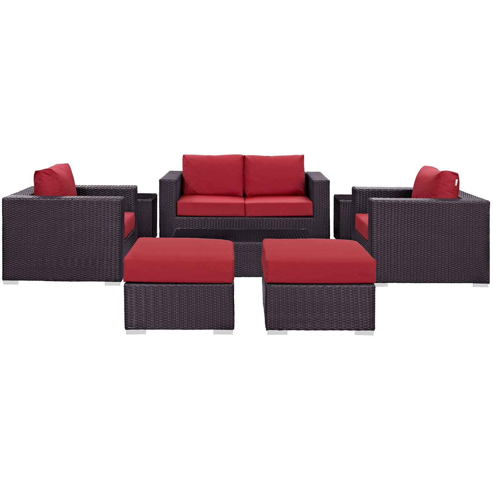 8-Piece Outdoor Patio Sofa Set - Waterproof Wicker Furniture with Cushions for Garden, Backyard, Poolside - Perfect for Relaxing and Entertaining Guests