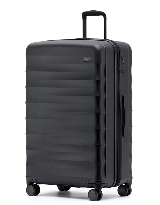 Tosca Interstellar 2.0 30-Inch Large Spinner Suitcase - Black | Premium Expandable Luggage for Travel, Business Trips & Vacations