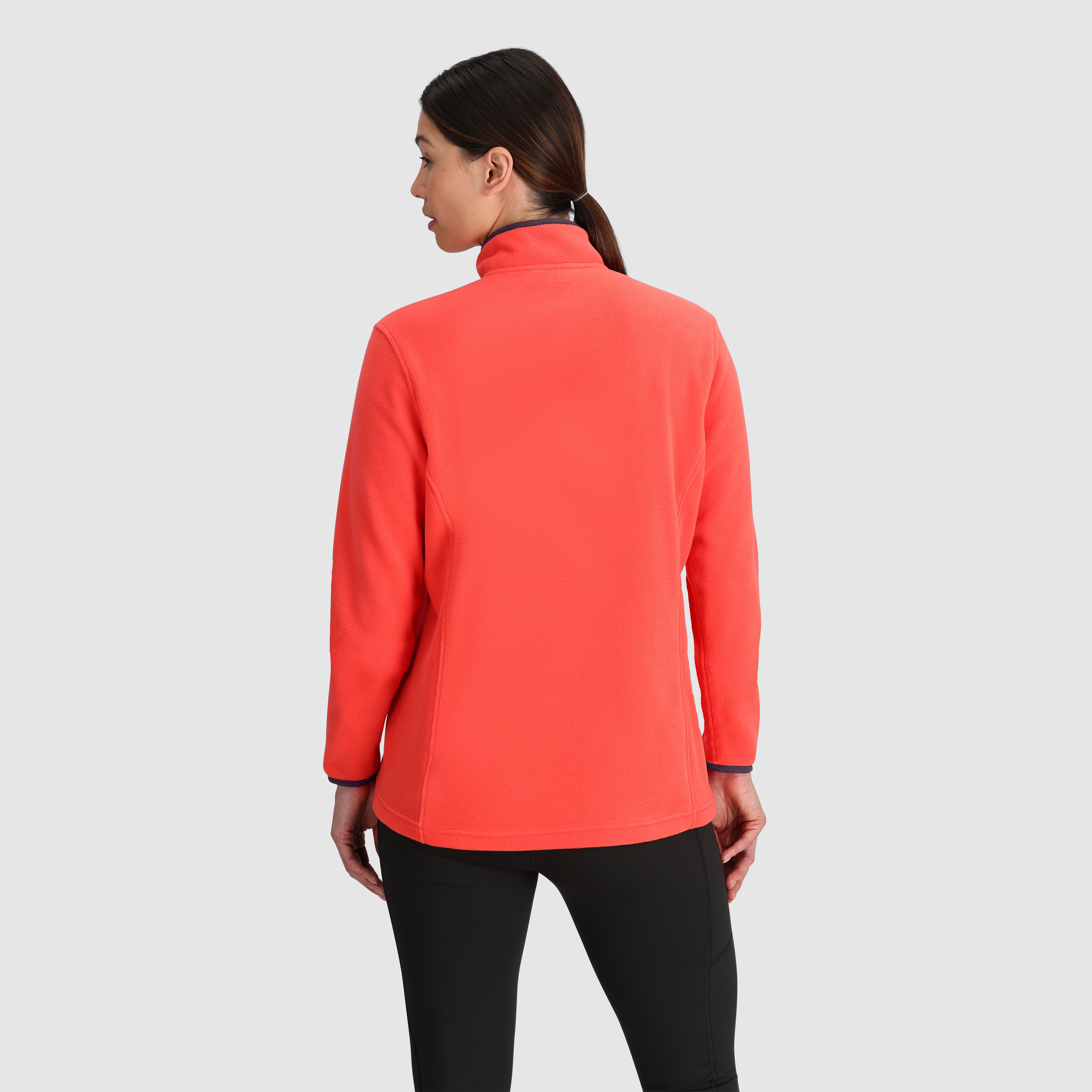 Women's Outdoor Research Polartec® 100 Quarter Zip Fleece Pullover - Lightweight Thermal Midlayer for Hiking, Camping & Winter Sports