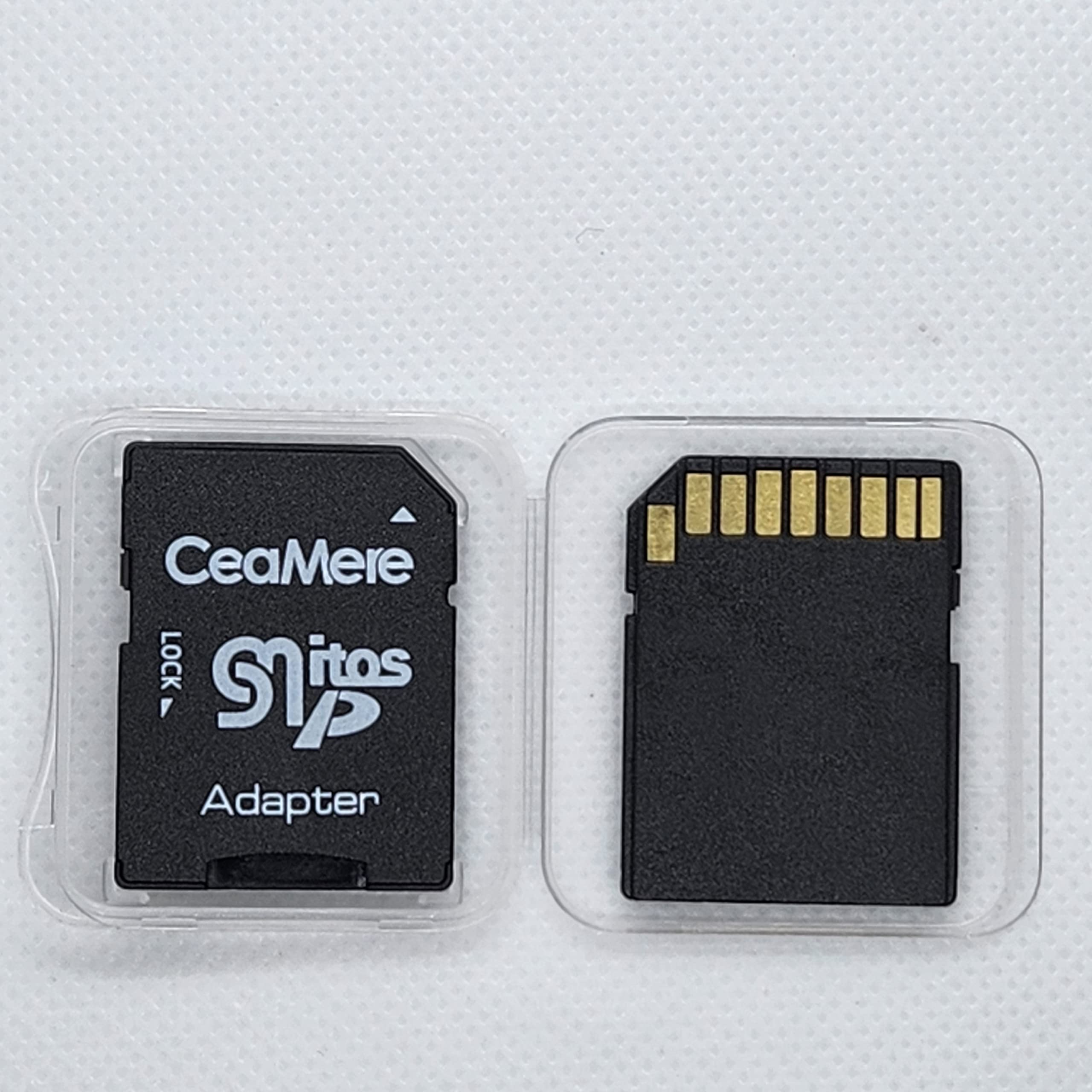 Ceamere Micro SD to SD Card Adapter Converter - High Speed Memory Card Reader for Camera, Laptop, Tablet & Smartphone - Perfect for Photography, Data Transfer & Storage Expansion