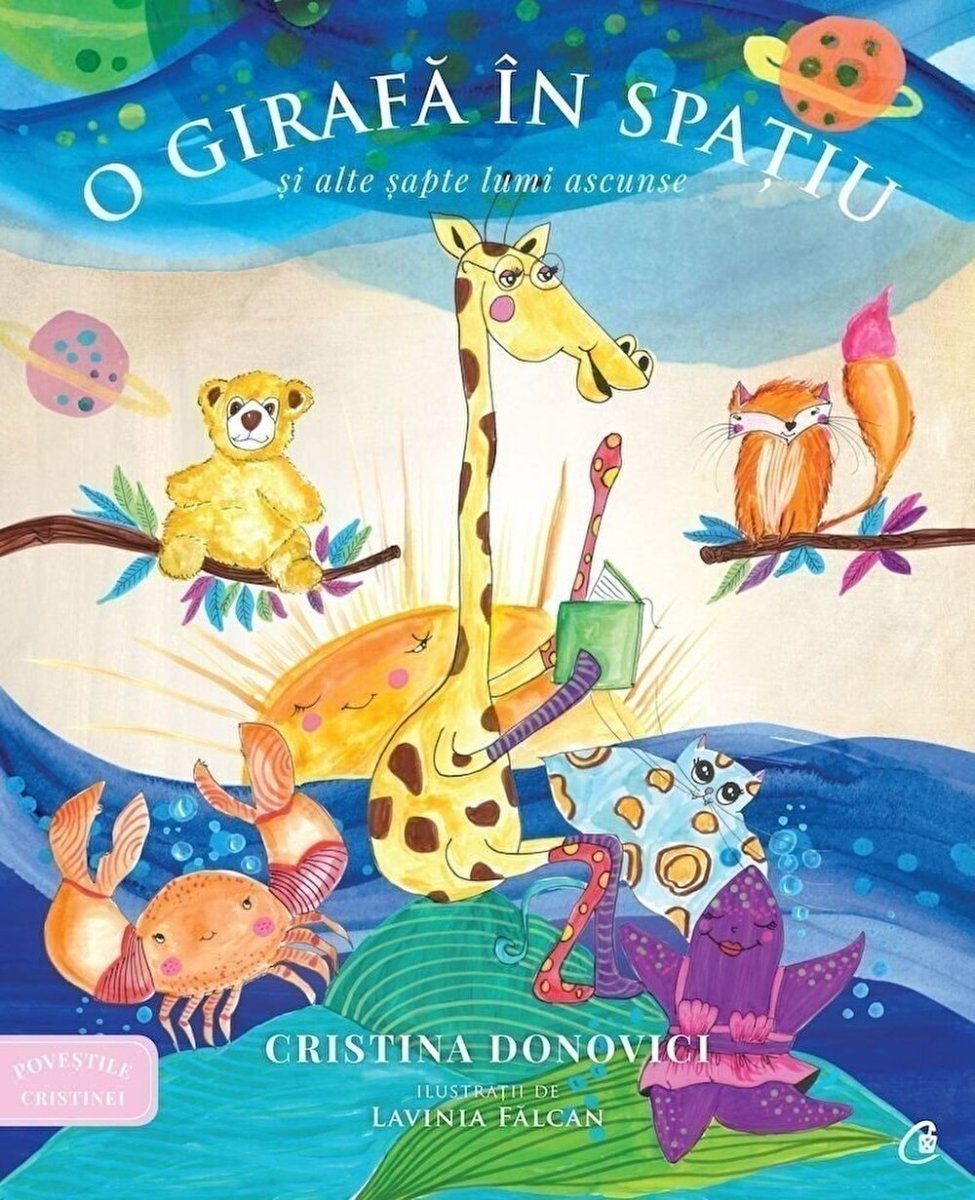Cristina Donovici: A Giraffe in Space - Illustrated by Lavinia Falcan | Children's Book for Bedtime Reading & Space Exploration Learning