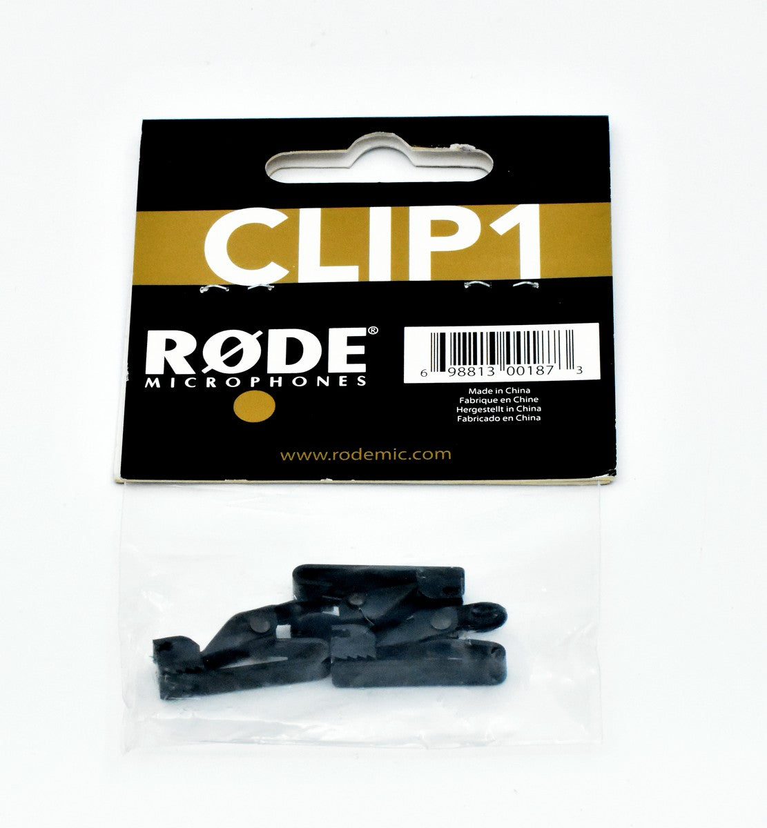 Rode CLIP1 MiCon Cable Management Clip - 3 Pack (Open Box) | Perfect for Podcasting, Streaming & Studio Audio Setup