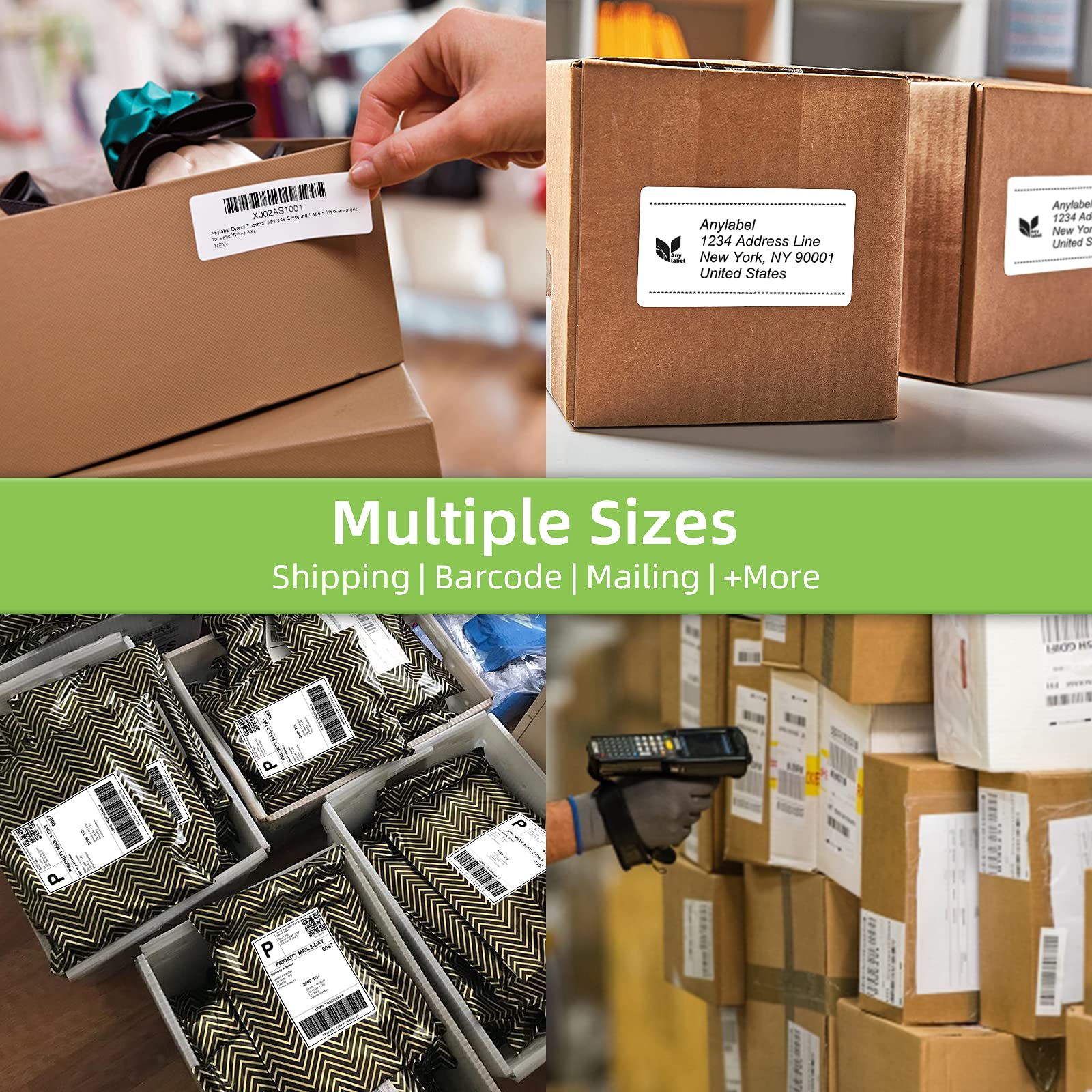 14 Per Page Mailing Labels 1-1/3