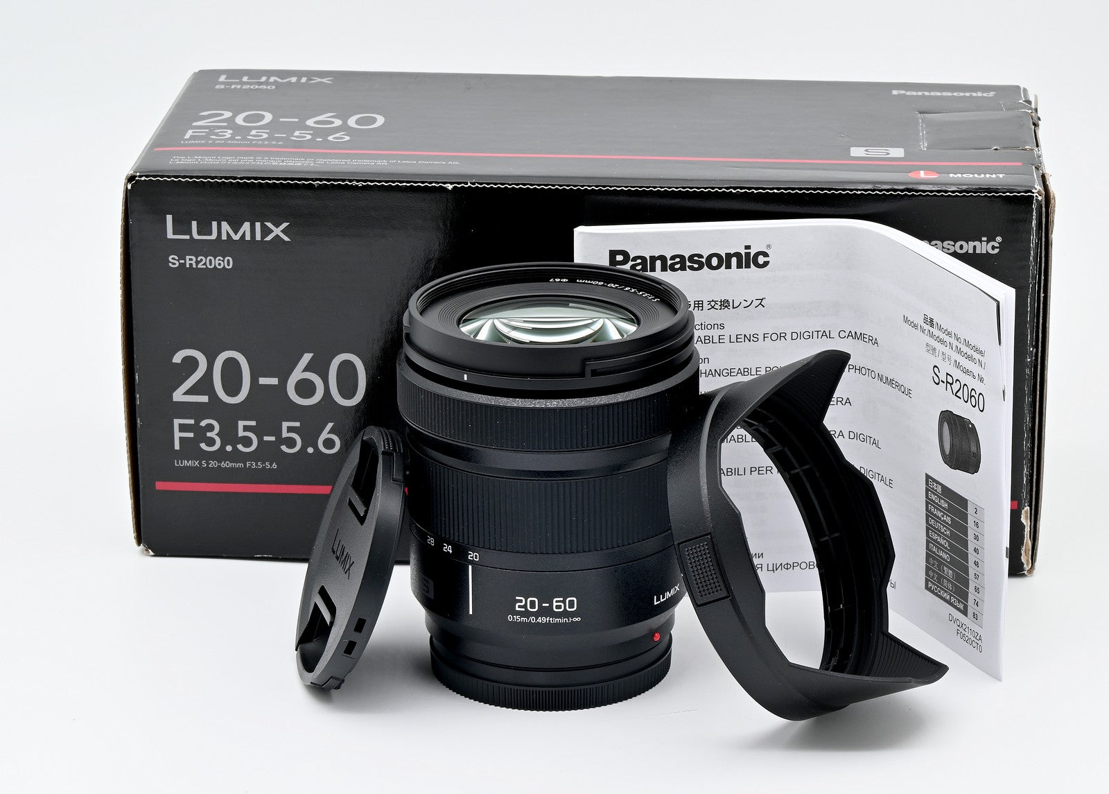 Panasonic Lumix S 20-60mm f/3.5-5.6 Lens (Leica L Mount) - Like New Open Box - Perfect for Landscape & Travel Photography