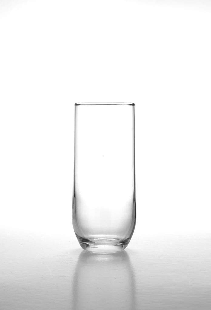 Premium 14oz (415ml) Large Highball Drinking Glasses Set of 6 - Crystal Clear Juice & Water Glasses for Cocktails, Iced Tea, Smoothies - Durable Lead-Free Glassware for Home, Restaurant & Bar Use