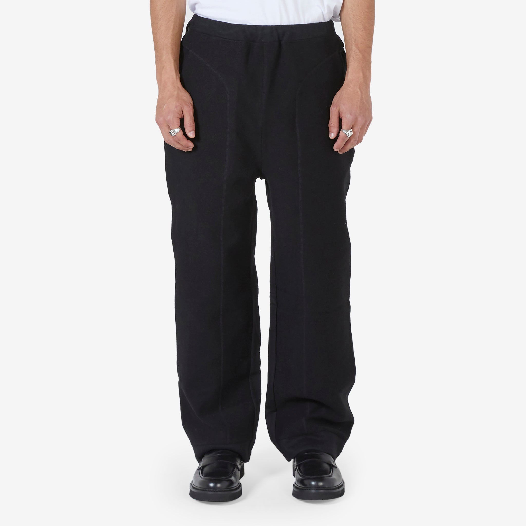 Black Men's Casual Trousers - Comfortable Slim Fit Pants for Work & Travel | Ep.4 Synopsis 06