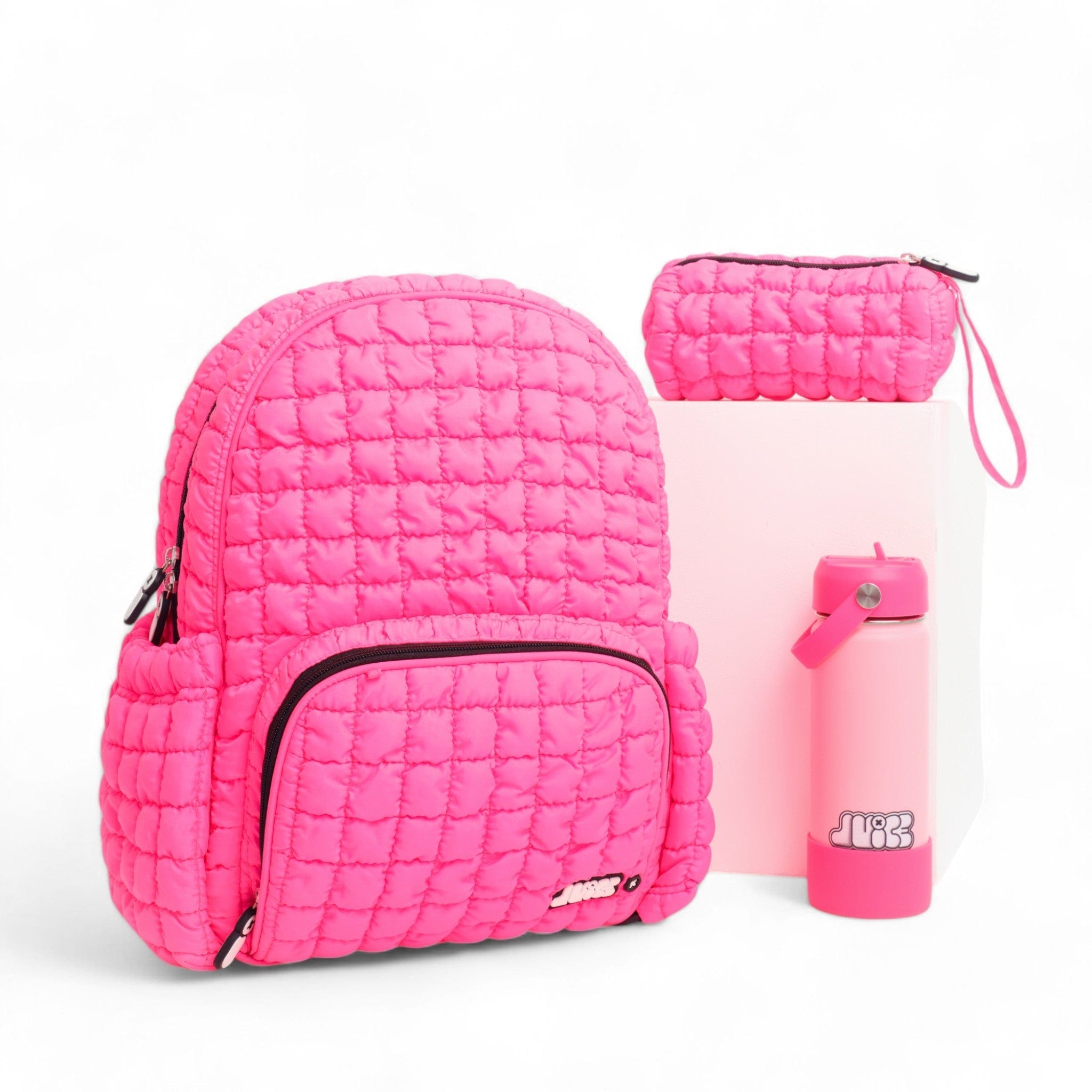 Cute Pink Boba Bubble Tea Pencil Pouch - Kawaii Stationery Organizer for School, Office & Travel - Perfect for Pens, Markers & Art Supplies
