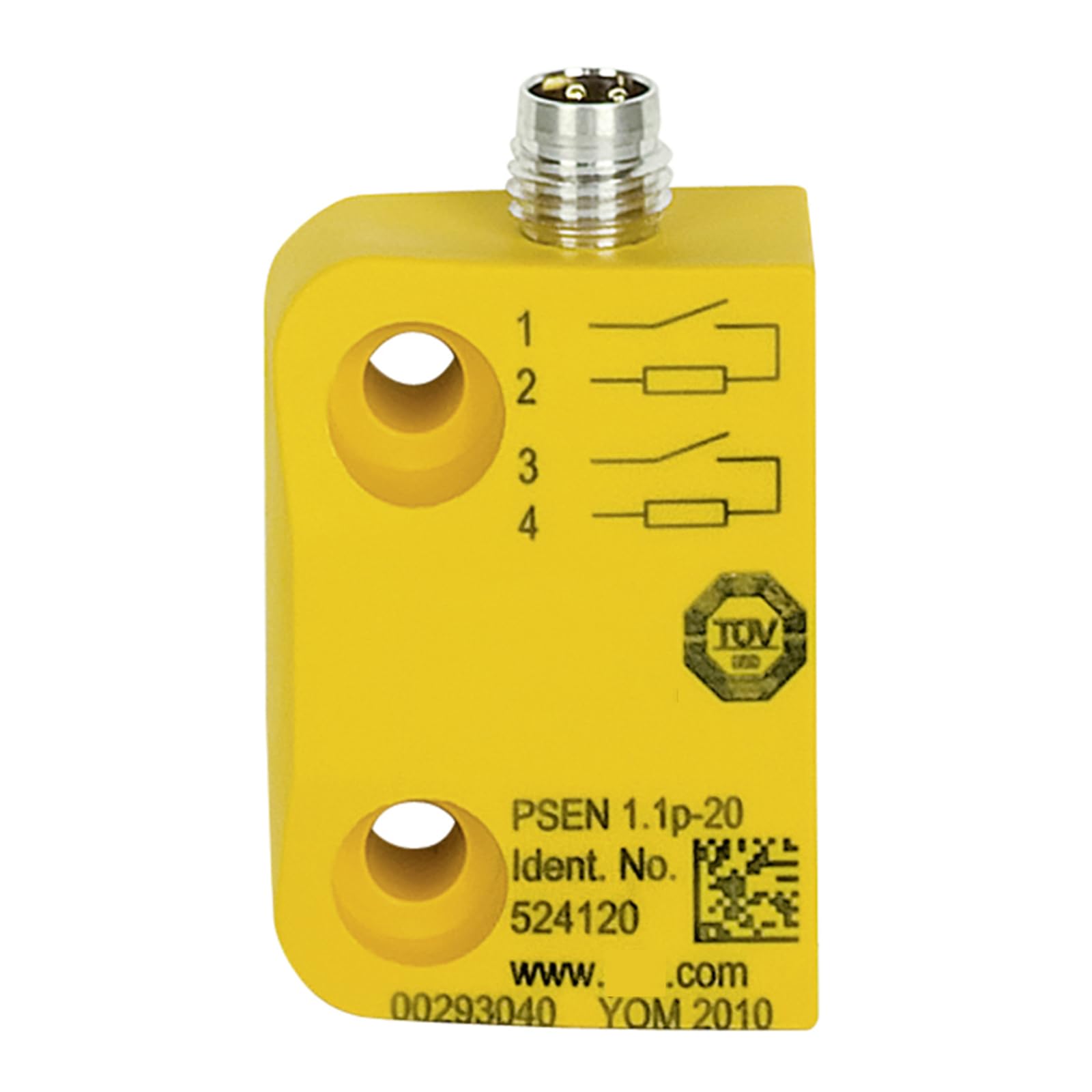 524120 Magnetic Safety Switch - Sealed in Box with 1 Year Warranty | Industrial Machine Protection & Home Security Use