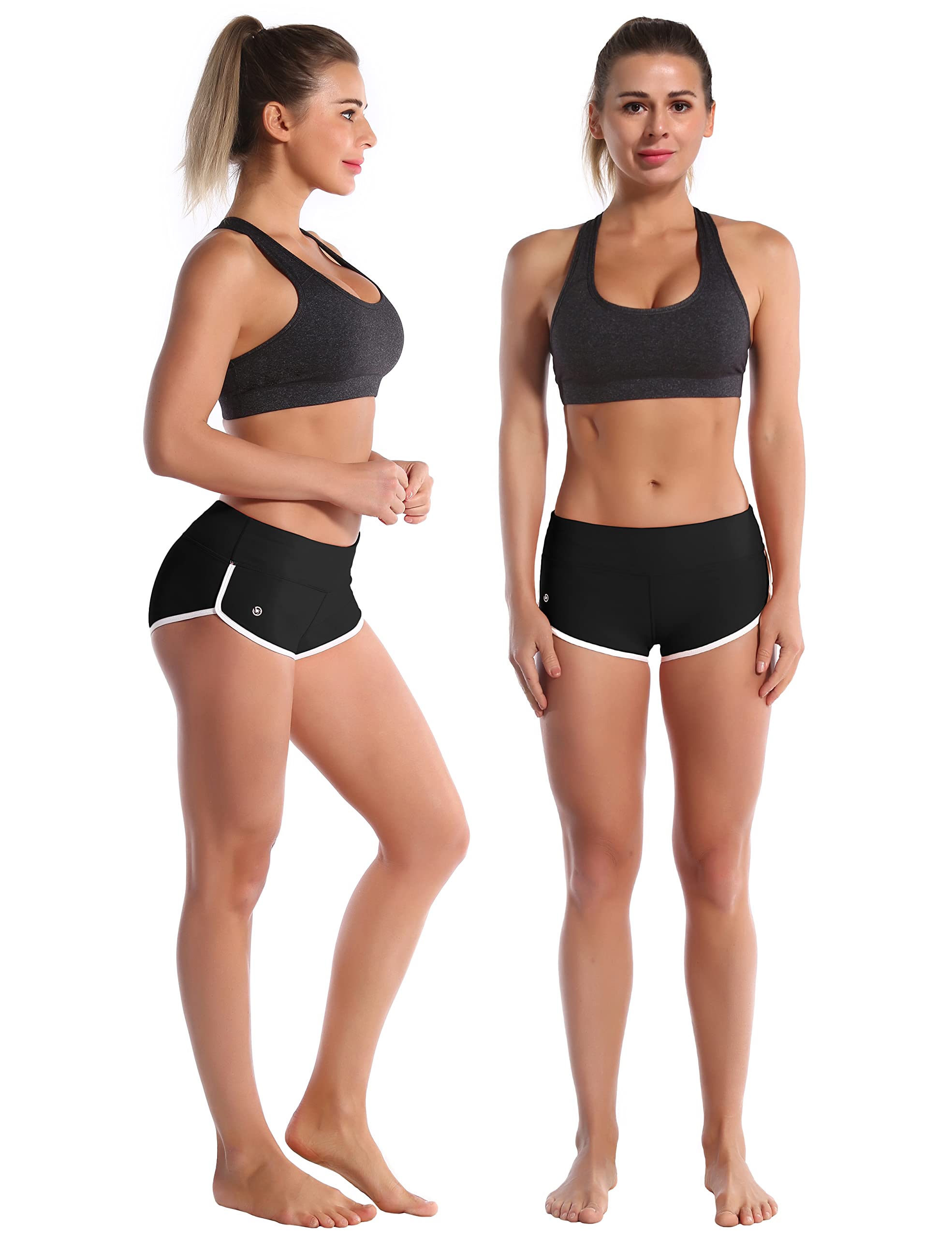 BUBBLELIME Women's Sexy Booty Yoga Shorts XS-XXL - High Waisted Tummy Control Workout Shorts for Running, Fitness & Yoga - Moisture Wicking & UPF 30+ Sun Protection - Perfect for Gym, Lounge & Outdoor Activities