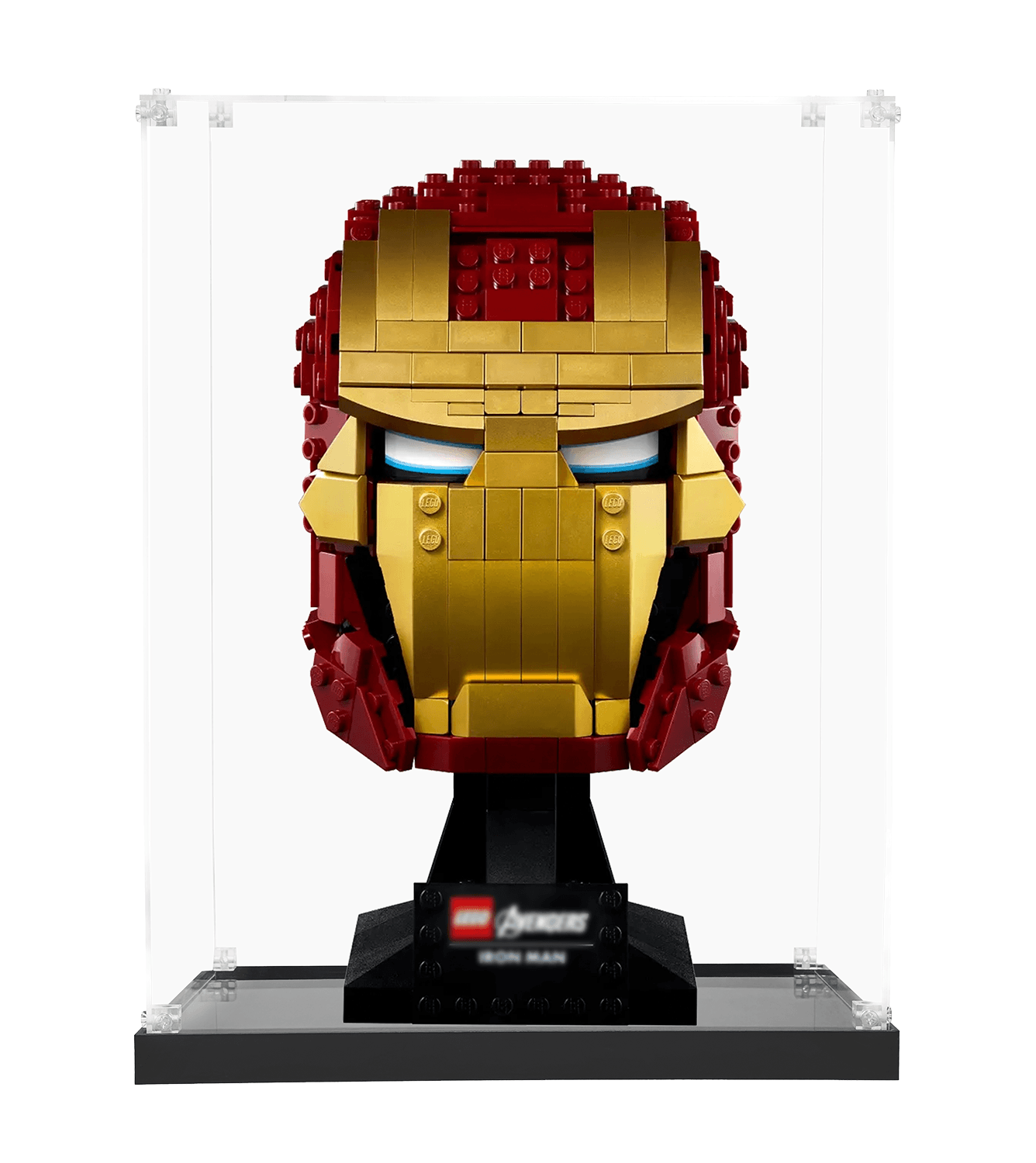 Lego Star Wars Marvel Series Helmet Display Case for 76165 75300 75304 75328 76182 76199 - Perfect for Showcasing Collectibles in Home or Office