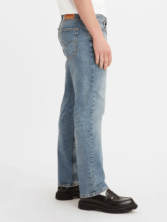 Levi's Men's 514 Straight Fit Jeans - Walter Medium Wash Denim Pants for Casual Wear & Everyday Style