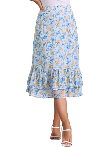 Blue Beige-floral