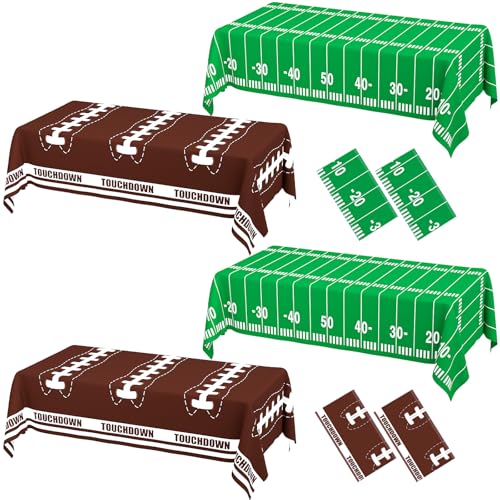 Brown and Green Football