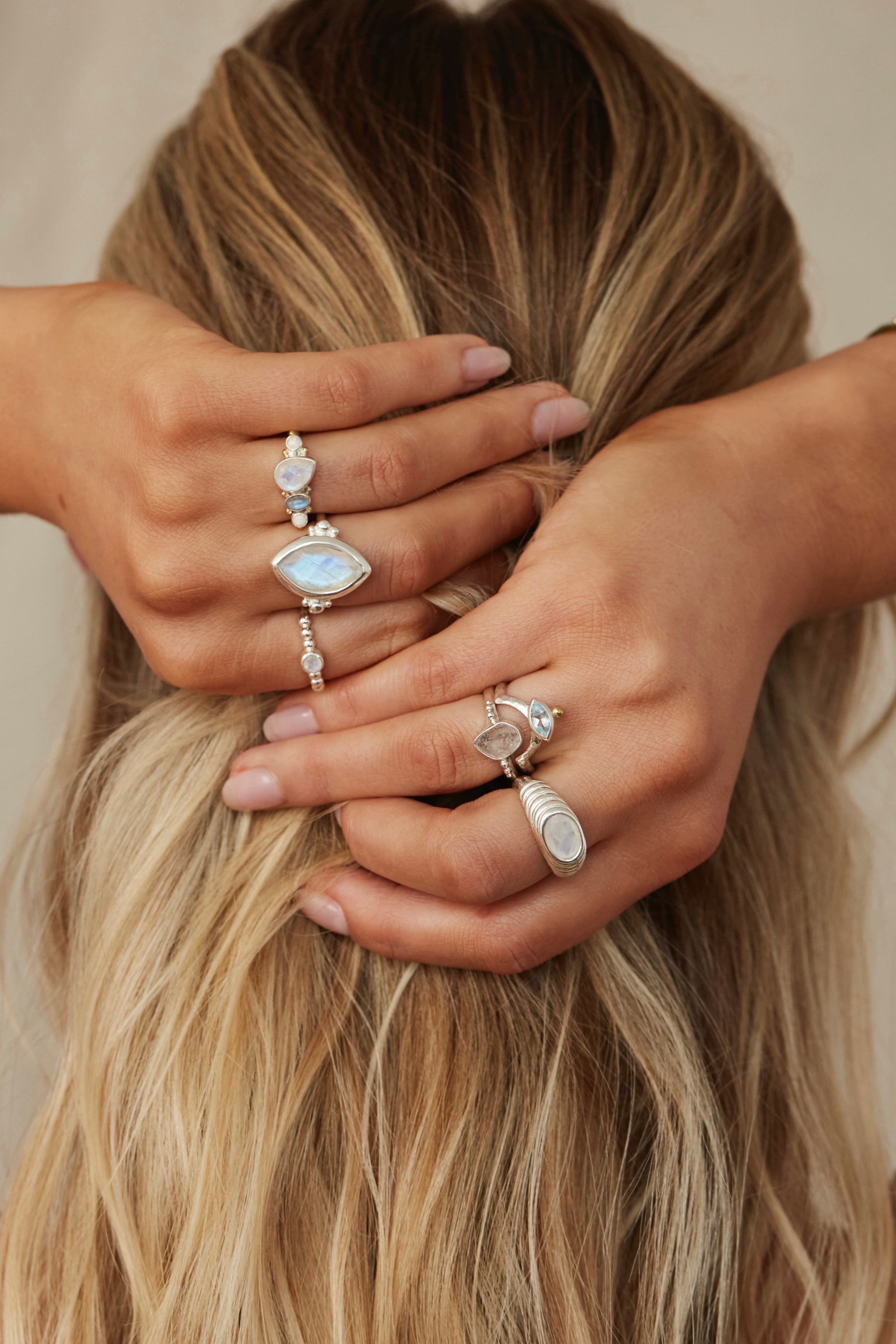 Herkimer Diamond Silver Ring - Genuine Natural Crystal Jewelry for Women - Elegant Handmade Sterling Silver Ring - Perfect for Everyday Wear, Gifts & Special Occasions