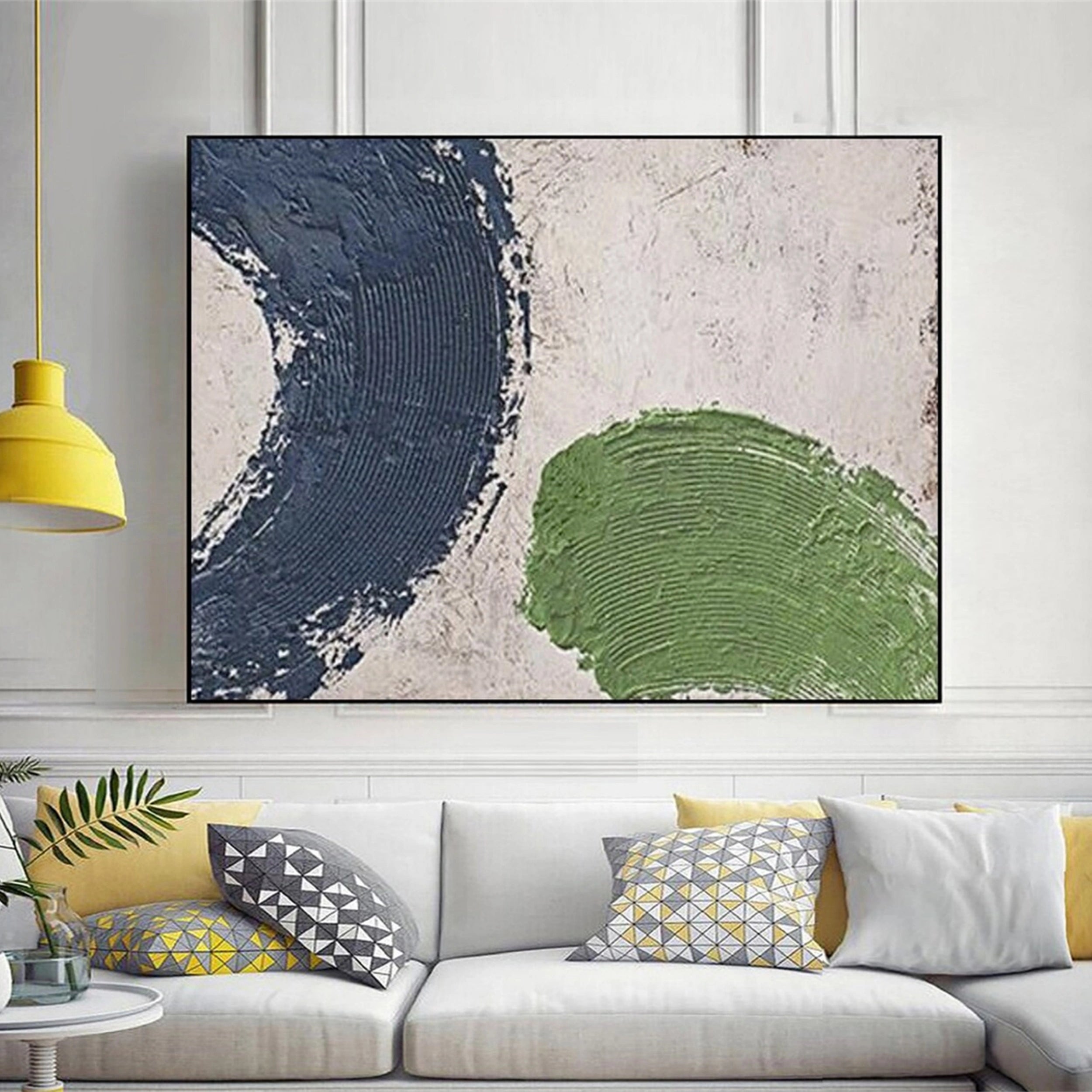 Abstract Tranquility Wall Art Print #WS114 - Modern Home Decor for Living Room, Bedroom & Office